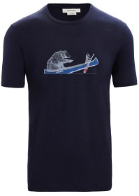 Kuva Icebreaker Tech Lite II SS Tee merinovillainen t-paita, tummansininen