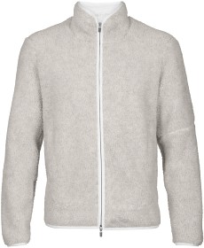 Kuva Icebreaker RealFleece Sherpa LS Zip välitakki, valkoharmaa