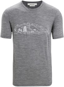 Kuva Icebreaker Tech Lite II SS Tee t-paita, Nature Sprint Gritstone Heather