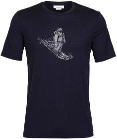 Bild på Icebreaker Tech Lite II SS Tee Skiing Yeti t-paita, tummansininen