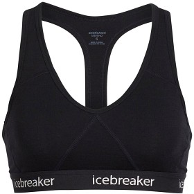 Bild på Icebreaker Sprite Racerback Bra 150 naisten merinoliivit, musta