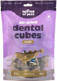 Kuva Island of Pets Cod Skin Dental Cubes 200 g