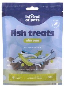 Kuva Island of Pets Fish Treats with Peas 80 g