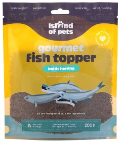 Kuva Island of Pets Gourmet Fish Topper 200 g