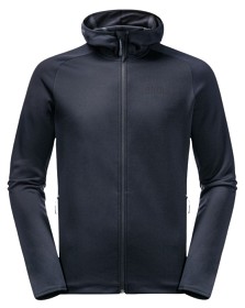 Kuva Jack Wolfskin Baiselberg Hooded FZ fleecetakki, Night Blue Heather