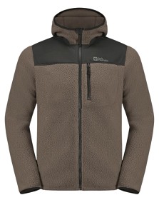 Kuva Jack Wolfskin Kammweg Pile FZ fleecetakki, Cold Coffee