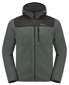 Kuva Jack Wolfskin Kammweg Pile FZ fleecetakki, Slate Green