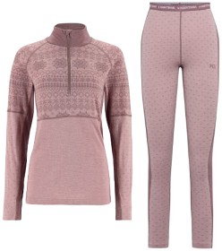 Kuva Kari Traa Vilma Half Zip + Pant naisten kerrasto, Prim