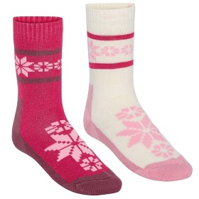 Kuva Kari Traa Rusa Sock naisten sukat, 2 paria, Berry Pink