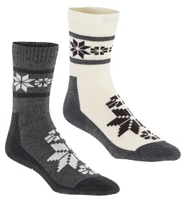 Kuva Kari Traa Rusa Sock naisten sukat, 2 paria, Dus Grey