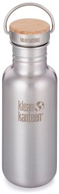 Kuva Klean Kanteen 532 ml Reflect with Bamboo Cap Brushed Stainless