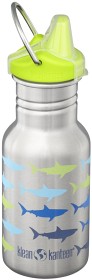 Kuva Klean Kanteen Kid Classic Narrow lasten pullo, 355ml (Sippy Cap), Sharks