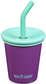 Kuva Klean Kanteen Kid Cup muki, 296ml (Kid Straw Lid), Sparkling Grape