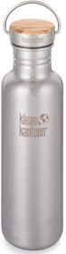 Kuva Klean Kanteen Reflect juomapullo, 800 ml (w/Bamboo Cap), Brushed Stainless