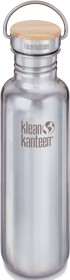 Kuva Klean Kanteen Reflect juomapullo, 800 ml (w/Bamboo Cap), Mirrored Stainless