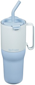 Kuva Klean Kanteen Rise TumblerFlip Lid w/Straw muki, 1L, Ice Blue