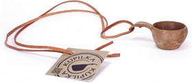 Kuva Kupilka 1 Mini Cup with Leather Cord Brown