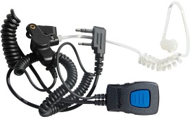 Kuva Lafayette Miniheadset Security Korvakuuloke 3,5 + 2,5 mm Kulmaliitin – Leveämpi Väli