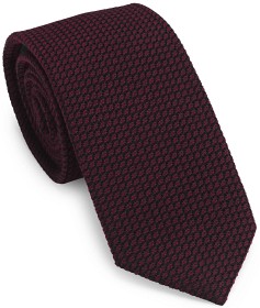 Kuva Laksen Silk/Wool Tie solmio, tumma viininpunainen