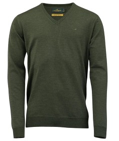 Kuva Laksen Sussex V-Neck villapaita, Woody