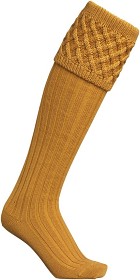Kuva Laksen Windsor Shooting Socks metsästyssukat, tummankeltainen