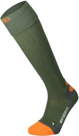 Kuva Lenz Heat Sock 4.1 lämpösukat, vihreä/oranssi
