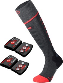 Bild på Lenz Set of Heat sock 5.1 + RCB 1200 lämpösukat + 2 akkua, musta/punainen