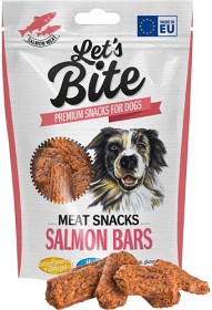 Kuva Let's Bite Meat Snacks Salmon Bars lohitikut, 80 g