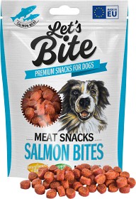 Kuva Let's Bite Meat Snacks Salmon Bites lohiherkut, 150 g