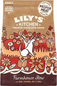 Kuva Lily's Kitchen Ancient Grains Beef koirien kuivaruoka, 1 kg