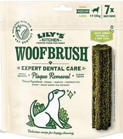 Kuva Lily's Kitchen Woofbrush Dental Care Medium Multipack hammashoitoherkku, 7x28 g