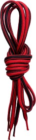 Kuva Lundhags kengännauhat, unisex, musta/punainen, 150 cm