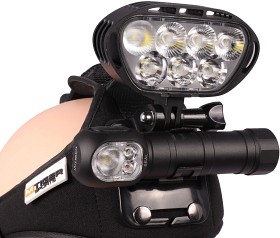 Kuva M Tiger Sports S.E.A.L Multi Headlamp/Flashlight-kit 1200 lm