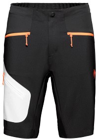 Kuva Mammut Sertig Shorts Men Black-White-Vibrant Orange
