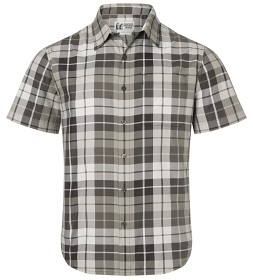 Kuva Marmot Men's AirExchange SolarShield Novelty SS Shirt Hickory Nut Wayland Plaid