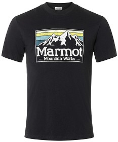 Kuva Marmot Men's MMW Gradient Tee SS Black