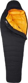 Kuva Marmot Paiju Neg 5F -20°C Long Left Zip untuvamakuupussi, musta/keltainen