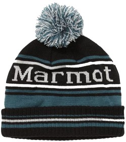 Kuva Marmot Retro Pom Hat pipo, unisex, sininen/musta