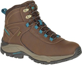 Kuva Merrell Vego Mid Leather Waterproof naisten nahkakengät, Dark Earth/Brittanty Blue