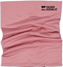 Kuva Mons Royale Double Up Neckwarmer tuubihuivi, unisex, vaaleanpunainen