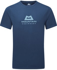Kuva Mountain Equipment Emblem Men's Tee Denim Blue