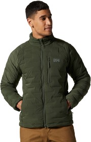Kuva Mountain Hardwear Stretchdown Jacket ulkoilutakki, vihreä
