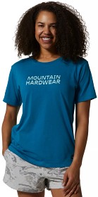 Kuva Mountain Hardwear Logo Graphic naisten t-paita, sininen