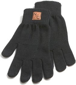 Kuva North Outdoor Merino 50 -sormikkaat kosketusnäytöille, musta