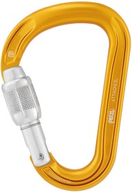 Kuva Petzl Attache Screw Lock Carabiner karabiini, Yellow