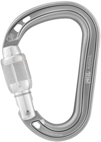 Kuva Petzl Rocha Screw-Lock Carabiner karabiini, Grey Light gray