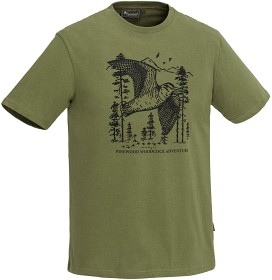 Kuva Pinewood Bird -t-paita, vihreä