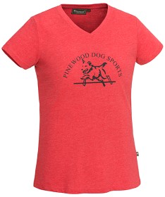 Kuva Pinewood Dog Sports -naisten t-paita, punainen