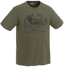 Kuva Pinewood Moose -t-paita, vihreä