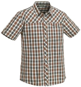 Kuva Pinewood Cliff Shirt lyhythihainen paita, vihreä/oranssi